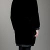 Louis Feraud Vintage Shearling Coat in Black - Lyst