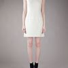 Philosophy Di Alberta Ferretti Sleeveless Wool Dress in Beige (cream) - Lyst