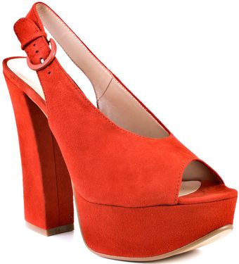 Chinese Laundry First Step - Sweet Orange Suede - Lyst