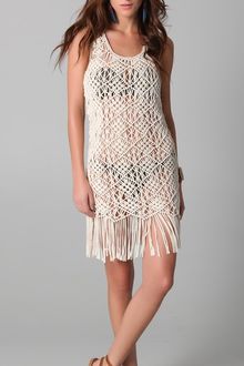 Mara Hoffman Macrame Dress - Lyst