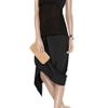 Narciso Rodriguez Silkchiffon and Glossedcloque Camisole in Black - Lyst