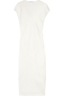 Narciso Rodriguez Textured-crepe Dress - Lyst
