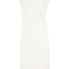 Narciso Rodriguez Texturedcrepe Dress in White - Lyst