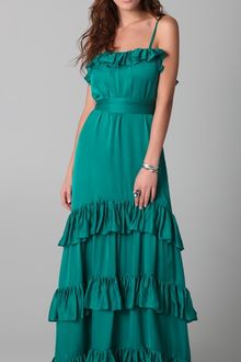 Temperley London Long Pleated Venus Dress - Lyst