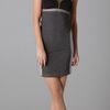 Vpl Hip Dress in Gray (charcoal) - Lyst