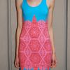 Jonathan Saunders Ava Jersey Vest Dress in Multicolor (red) - Lyst
