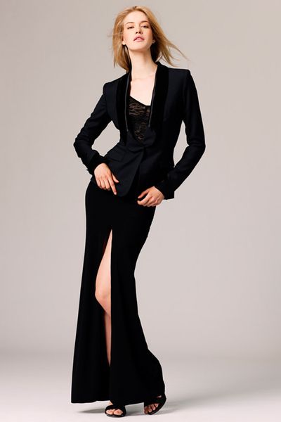 Kevork Kiledjian Long Black Skirt in Black - Lyst