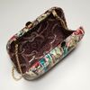Kotur Morley Baroque Floral Brocade Mini Box Clutch  in Multicolor (teal) - Lyst