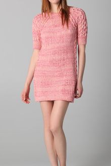 See By Chloé Short Sleeve Sweater Dress - Lyst