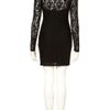 Topshop Hot Black Lace Dress in Black - Lyst