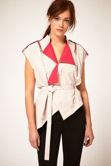 ASOS Collection Asos Asymmetric Jacket - Lyst