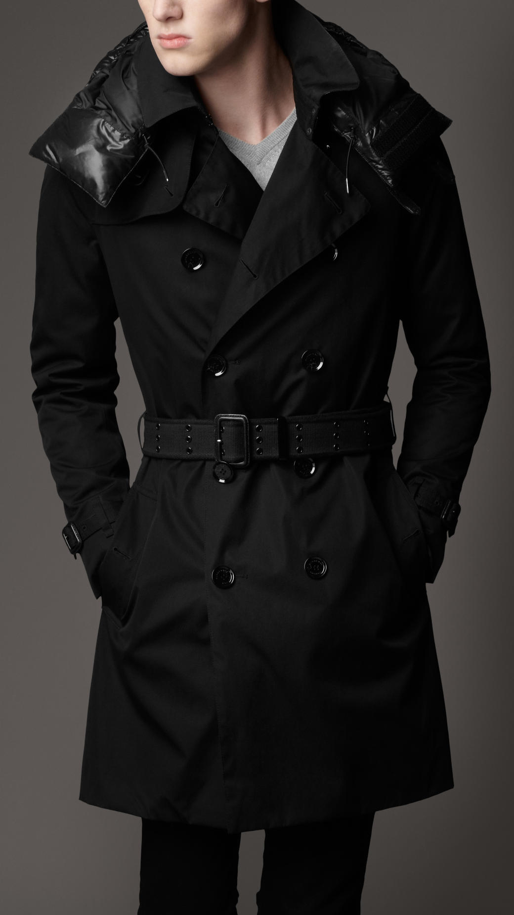 burberry quilted trench