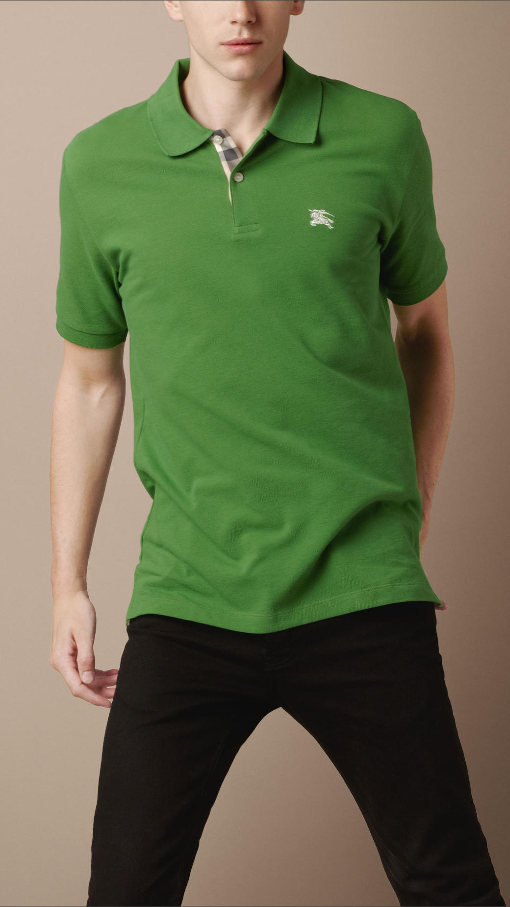 winter emerald polo shirt