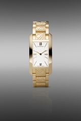 Burberry Large Check Engraved Watch
