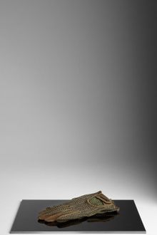 Burberry Perforated Leather Driving Gloves - Lyst