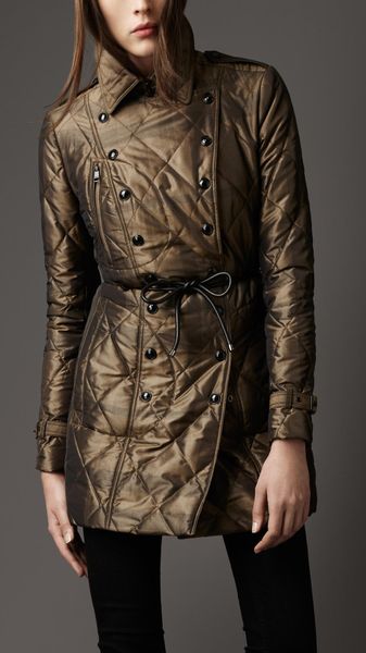 Burberry Quilted Trench