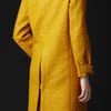 Burberry Prorsum Graphic Matelassé Trench Coat in Yellow (chrome yellow) - Lyst