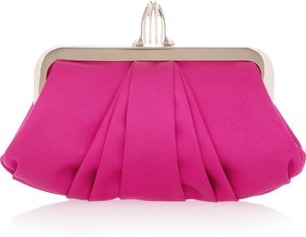 Christian Louboutin Mini Loubi Lula Satin Frame Clutch - Lyst