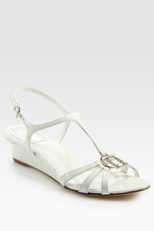 Dior Wedge Sandals - Lyst