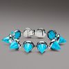 Eddie Borgo Turquoise Cone Bracelet in Blue (turquoise) - Lyst