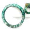 Jade Mellor Malachite Bangle in Green - Lyst