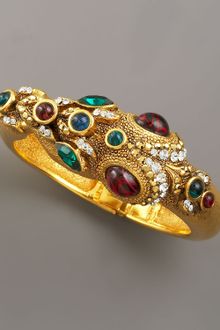 Jose & Maria Barrera Multi-jewel Serpent Bracelet - Lyst