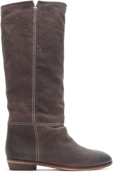 mango tan boots