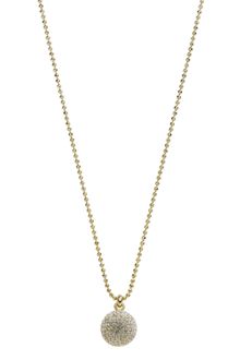 Michael Kors Pave Fireball Necklace, Golden - Lyst