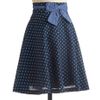 Modcloth A Chance Of Showers Skirt in Blue (navy) - Lyst