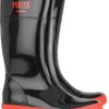 Moschino Cheap & Chic WetAPorter PatentRubber Boots in Black - Lyst