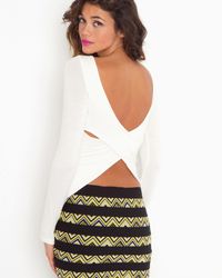 Nasty Gal Double Cross Tee