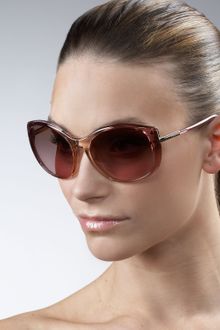 Prada Oversized Cat Eye Sunglasses - Lyst