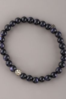 Sydney Evan Goldstone & Diamond Bracelet - Lyst