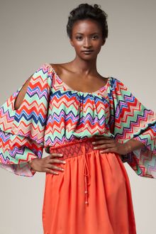 T-bags Zigzag-stripe Top - Lyst