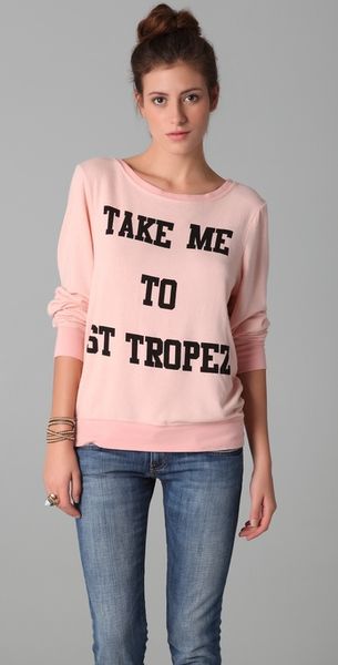  Take Me To St Tropez Baggy Beach Jumper 