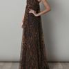Alexander Mcqueen Silk Chiffon Ocelotprint Dress in Animal (leopard) - Lyst
