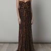 Alexander Mcqueen Silk Chiffon Ocelotprint Dress in Animal (leopard) - Lyst
