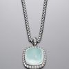 David Yurman Noblesse Necklace, Aqua Chalcedony in Blue (aqua) - Lyst