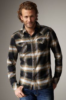 Diesel Swalky Check Western Shirt - Lyst