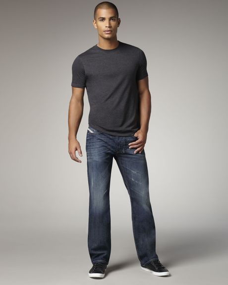 Diesel Larkee Super Dark Indigo Jeans in Blue for Men - Lyst