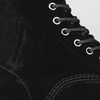 Dr. Martens The Page 8eye Boot in Black Velvet in Black - Lyst