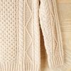 Free People Vintage Hand Knit Aran Sweater in Beige (white) - Lyst