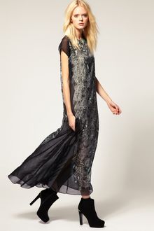 Hermione De Paula Oversize Dress In Jewel Print - Lyst