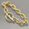 Jay Strongwater Rhodes Toggle Bracelet, 8 in Gold (null) - Lyst