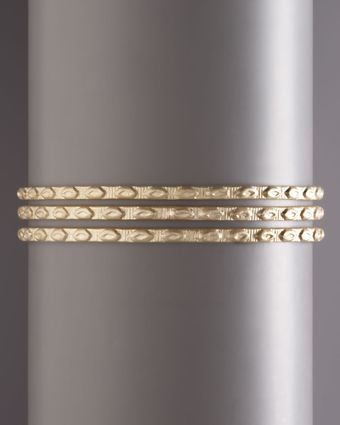 Padma Pod-embossed Bangle - Lyst