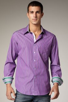 Robert Graham True Striped Sport Shirt - Lyst
