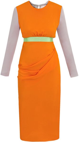  Silk-blend Long Dress 
