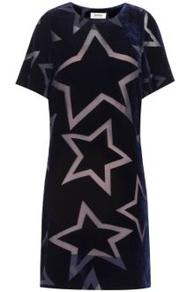 Sonia By Sonia Rykiel Devoré-velvet Star Dress - Lyst