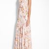 Theyskens' Theory Marble Print Maxi Dress in Pink - Lyst