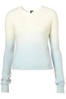 Topshop Dipdye Angora By Boutique - Lyst
